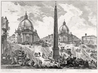 View of Piazza del Popolo